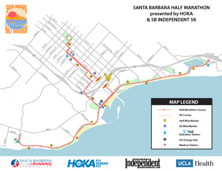 Half Marathon Santa Barbara Half Marathon & 5K November 3, 2024